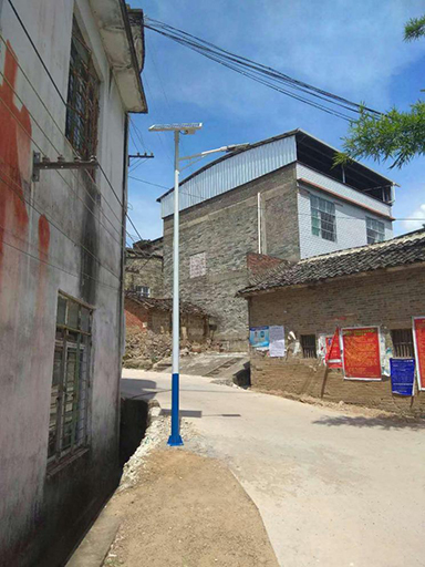 海南省?？谑旋埲A區(qū)太陽能道路燈捐贈項目