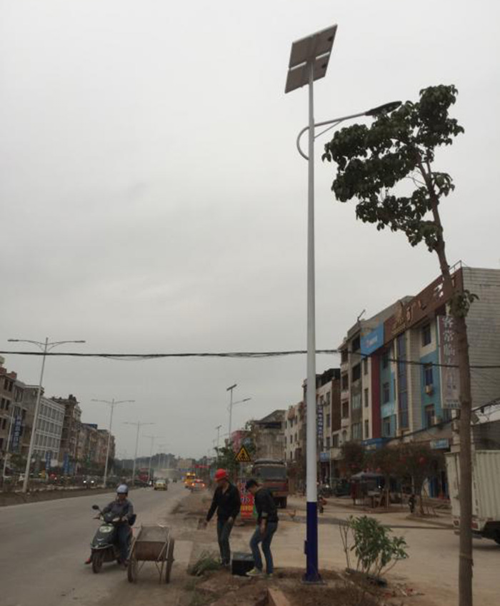廣西梧州藤縣塘步鎮(zhèn)太陽(yáng)能路燈