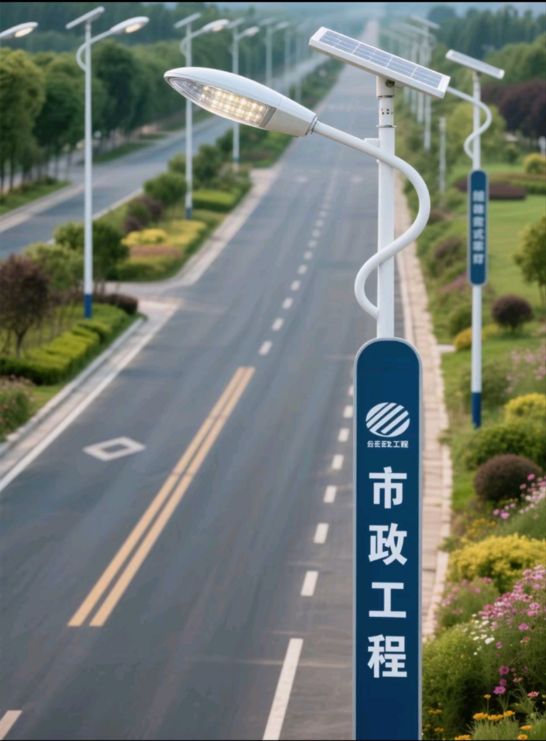 不是所有的太陽(yáng)能路燈都叫“分體式”——為什么市政工程偏愛(ài)南德分體式？